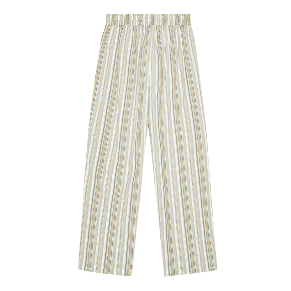 Moon Stripe bukser - Olive Gray Stripe